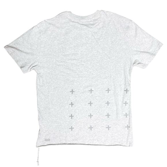 KSUBI 4 X 4 Biggie Short Sleeve Tee Grey Marle Size S Oversized Streetwear Urban - Picture 2 of 9